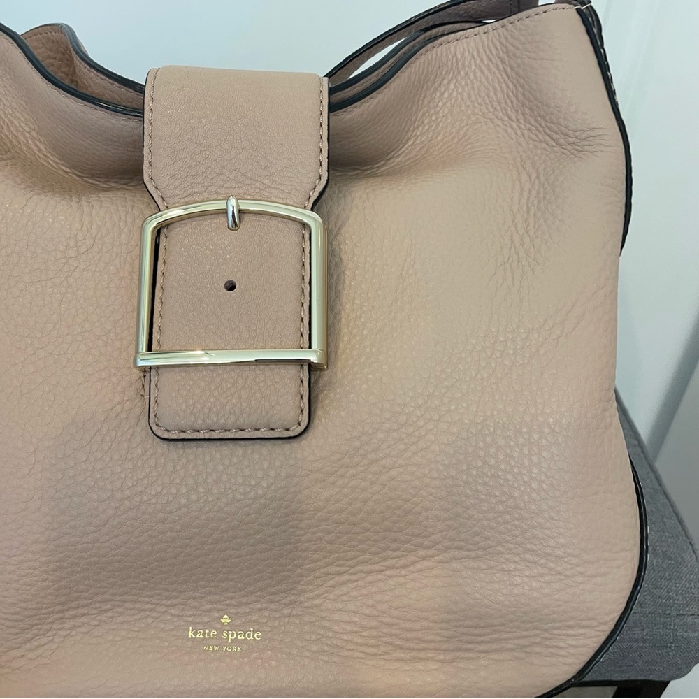 KATE SPADE Healy Lane Lawrie Shoulder Bag Buckle - Light Pink with Dust Bag - Picture 3 of 13